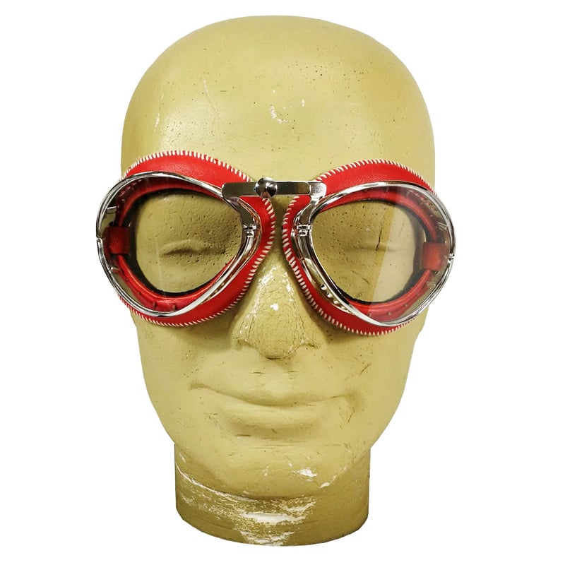 CHAPAL＜シャパル＞ゴーグル(L)レッド Large Model Goggles leat