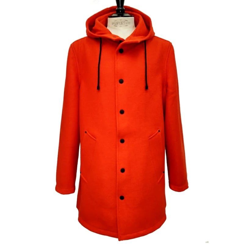 ALPE PIANO（アルペ ピアノ） イタリア製 フーテッド コート メンズ