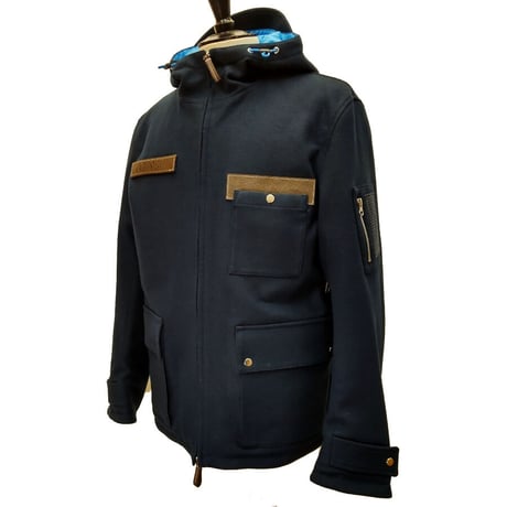 COURSE＜コース＞ドライビングジャケット Winter Driving Footed Jacket Navy ネイビー(CR224002-80)