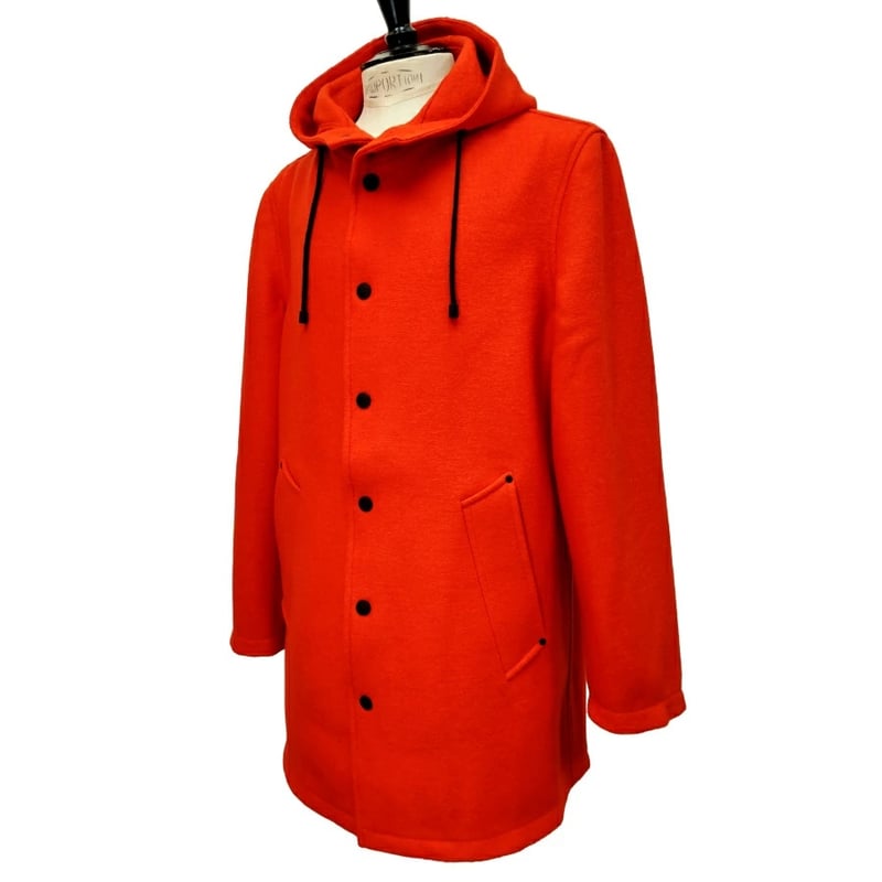 ALPE PIANO（アルペ ピアノ） イタリア製 フーテッド コート メンズ