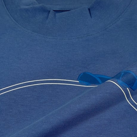 COURSE（コース） Tシャツ 半袖 メンズネイビー コットン（ CR412002-80 ）