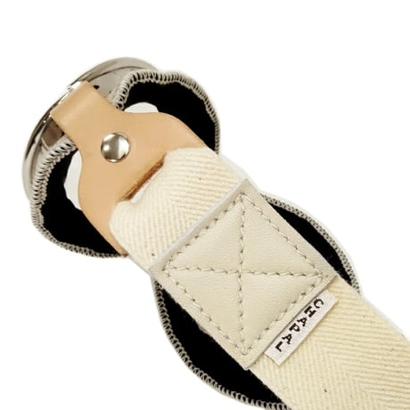 CHAPAL シャパル フランス製 羊革 ゴーグル(L)  ホワイト クラシックカー ヒストリックカー レース ドライビング ギア（CH001-01）