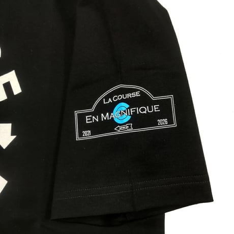 【新入荷】COURSE（コース） Tシャツ 半袖 レタード COURSE PILOTE メンズ ブラック 黒ｘ白 コットン 日本製（ CR612001-99）