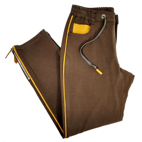 COURSE＜コース＞ジャージパンツ Milano Rib Track Pants Toupe ダークグレージュ(CR126001-70)