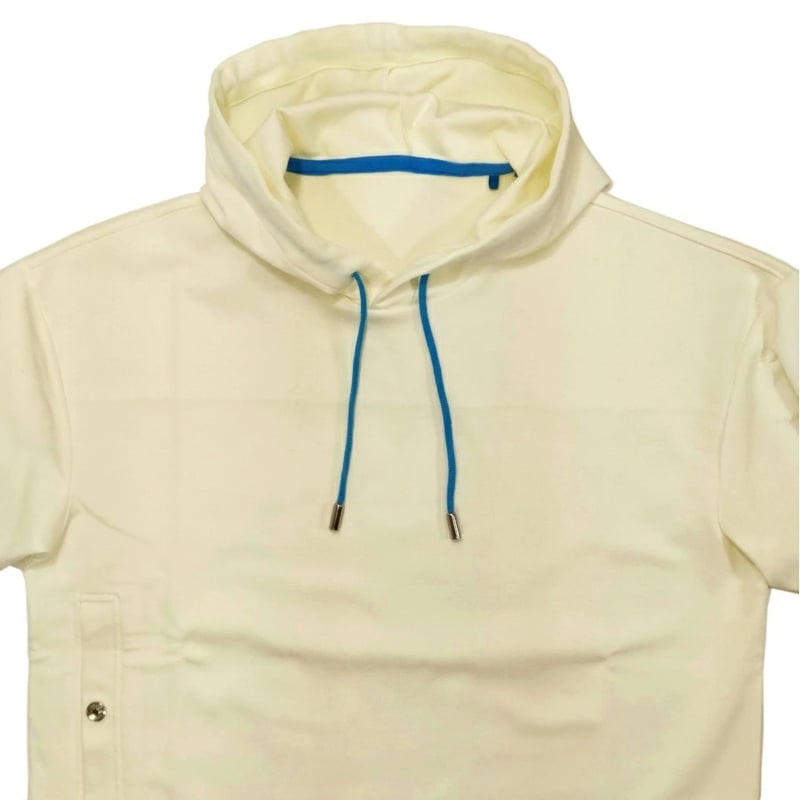 新入荷】COURSE（コース） パーカー ジャージ 半袖 メンズ ホワイト 白 