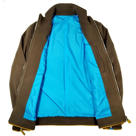 COURSE＜コース＞ジャージブルゾン Milano Rib Track Jacket Toupe ダークグレージュ(CR124002-70)