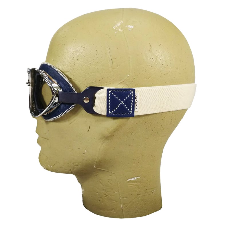 CHAPAL　ゴーグル CHAPAL シャパル フランス製 羊革 ゴーグル(L) ブラウン クラシック