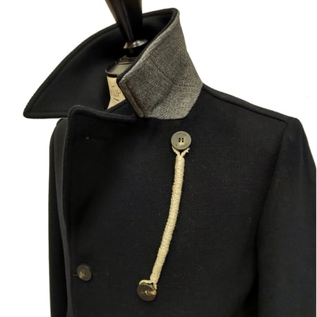 CAMPLIN（カンプリン） 【定番】ピーコート メンズ 英国発祥のヨーロッパ製 ネイビー 中綿入り 【Pコート発祥】【英国海軍御用達】【ROYAL NAVY】(CP324003-80)