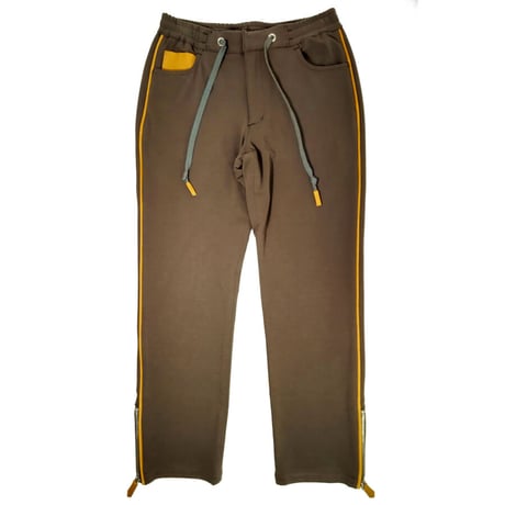 COURSE＜コース＞ジャージパンツ Milano Rib Track Pants Toupe ダークグレージュ(CR126001-70)