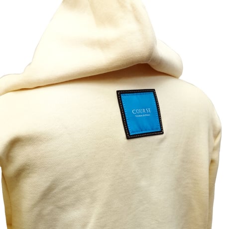 COURSE＜コース＞フーテッドブルゾン Winter Cotton Hooded parka Ecru  オフホワイト(CR223002-01)