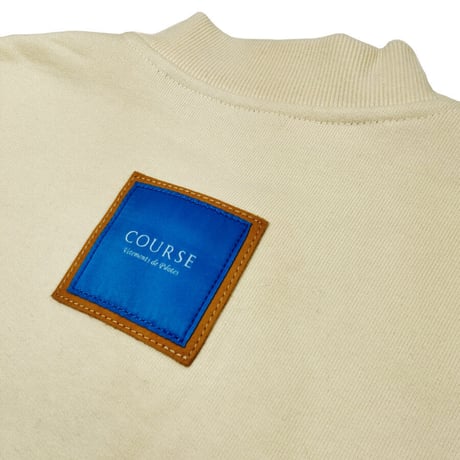 COURSE＜コース＞ジップアップ トレーナー ジャージ Heavy Cotton Zip Pull Over OW オフホワイト(CR123001-01)