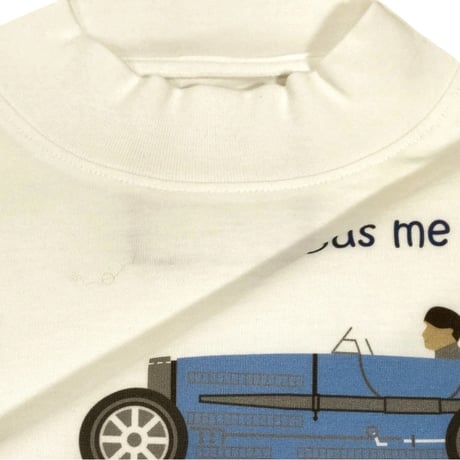 COURSE（コース） Tシャツ 半袖 クラシック レーシングカー イラスト メンズ 白 ホワイト コットン 日本製( CR512002-01)