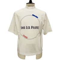COURSE（コース） Tシャツ 半袖 メンズ ホワイト コットン （CR412002-01）