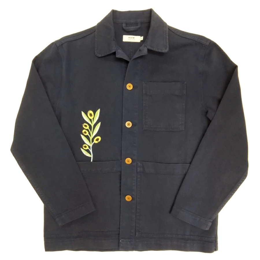 新品♡ YLEVE オーガニックコットン ミリタリージャケット カバーオール 新品♡ YLEVE オーガニックコットン ミリタリージャケット