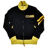 COURSE＜コース＞ジャージブルゾン  Wool Ponch Driving Blouson NY ネイビー (CR124001-80)