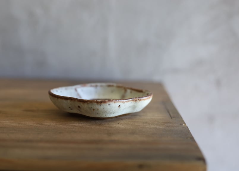 鉄粉のある 木瓜 豆皿 | touki a⇔n