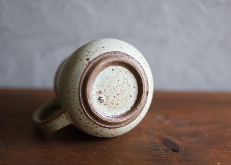 鉄粉のあるティーポット・サーバー アンティークグリーンブルーグレー