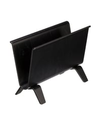 MAGAZINE RACK black