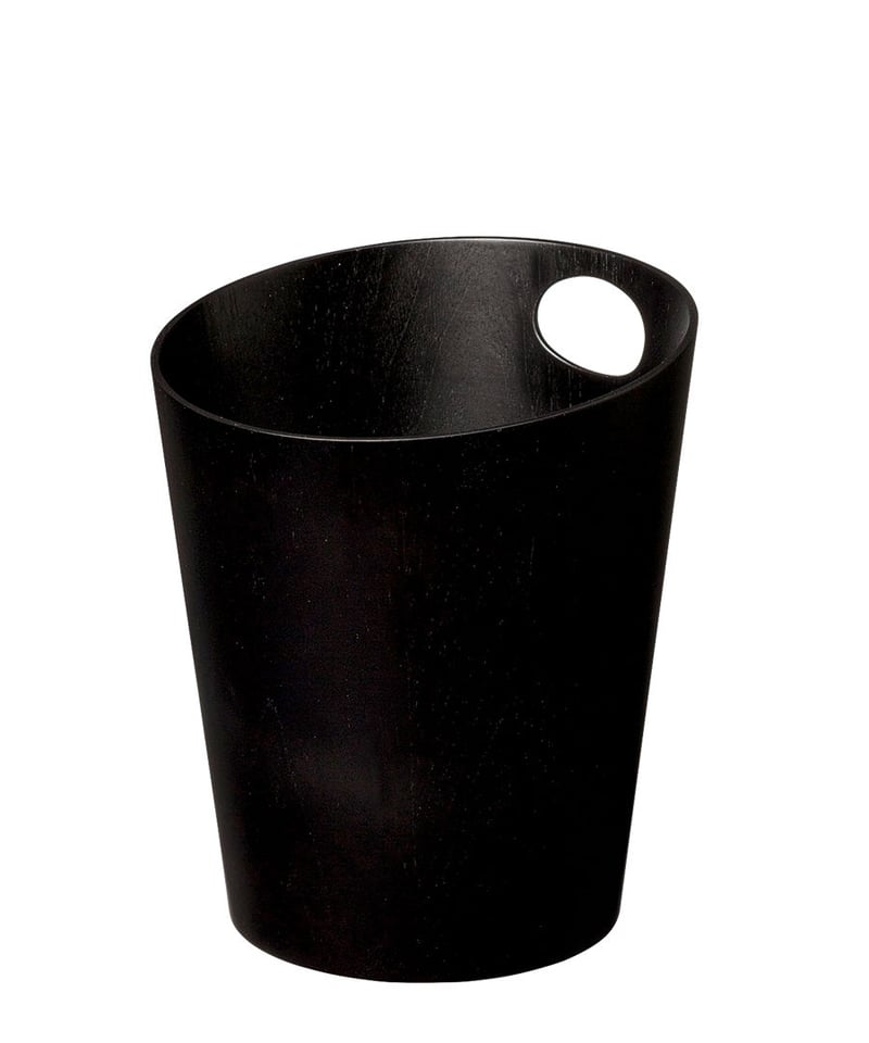 BASKET with handle / black | SAITO WOOD