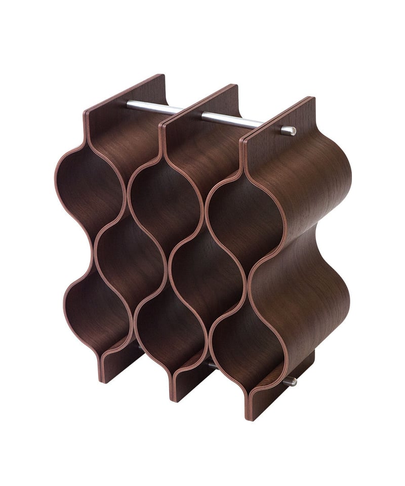 WINE RACK walnut | SAITO WOOD