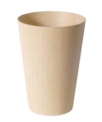 BASKET donut lid / teak grain [S] | SAITO WOOD