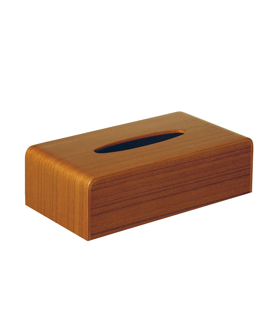 TISSUE BOX COVER teak grain | SAITO WOOD