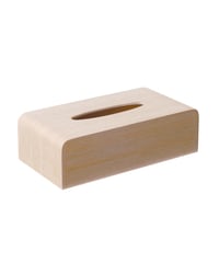 TISSUE BOX COVER whiteoak grain