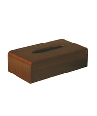 TISSUE BOX COVER walnut