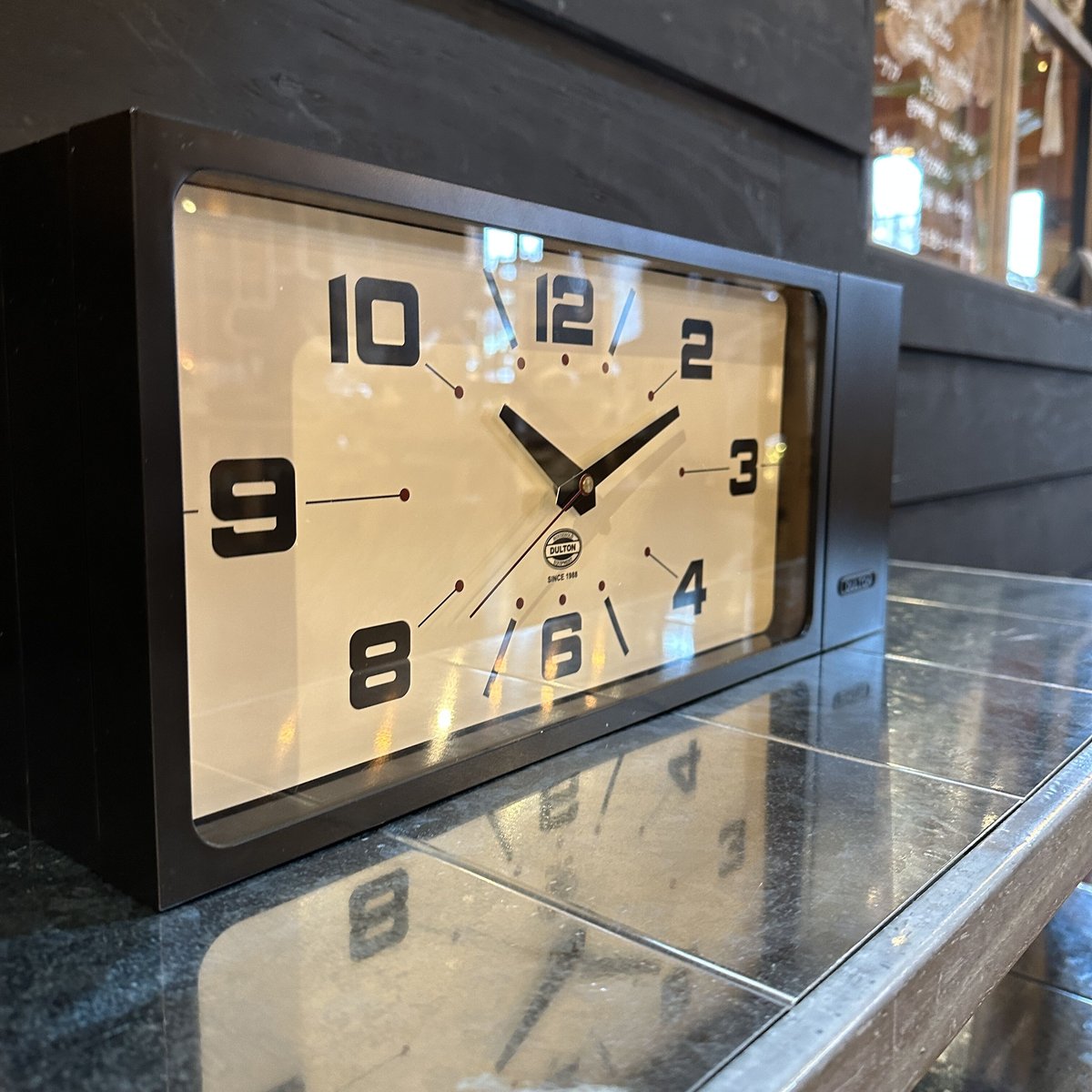 DOUBLE FACE CLOCK RECTANGLE | CRAFT TRADE SERVICE