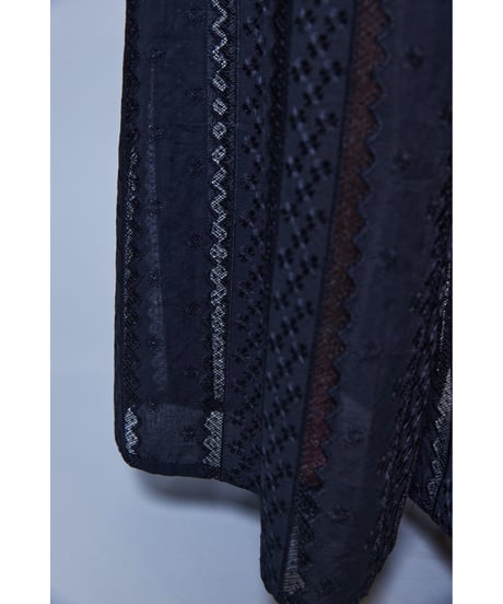 RITSUKO SHIRAHAMA　リツコシラハマ　Cotton Jacquard Lace