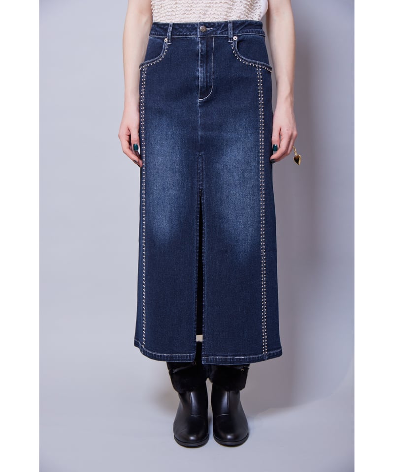 RITSUKO SHIRAHAMA リツコシラハマ STRETCH STUDS DWNIM |