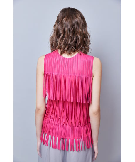 RITSUKO SHIRAHAMA　リツコシラハマ　Pleats Fringe