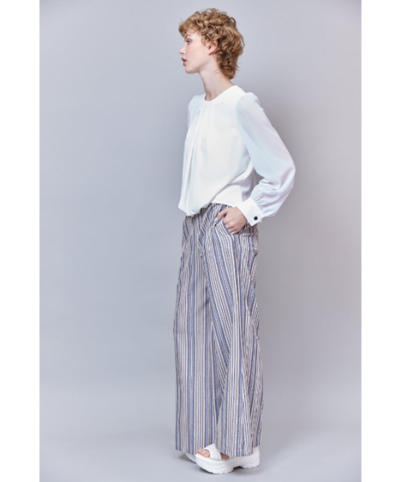 RITSUKO SHIRAHAMAリツコシラハマ★プリーツ加工ハイネックトップス RITSUKO SHIRAHAMAリツコシラハマ☆プリーツ加工ハイネック