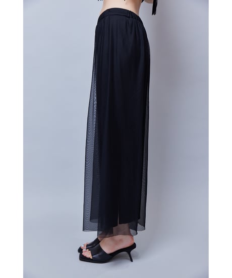 RITSUKO SHIRAHAMA　リツコシラハマ　Tule×Stretch Jersey