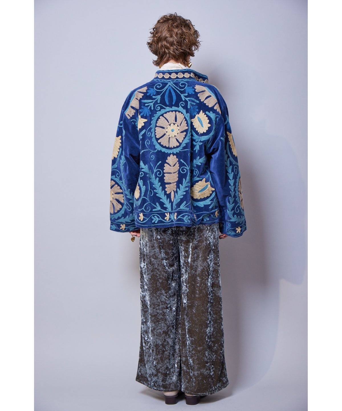 RITSUKOSHIRAHAMA リツコシラハマ 美品 本皮 毛皮 S～M RITSUKO SHIRAHAMA リツコシラハマ Hand Embroidery | RIT