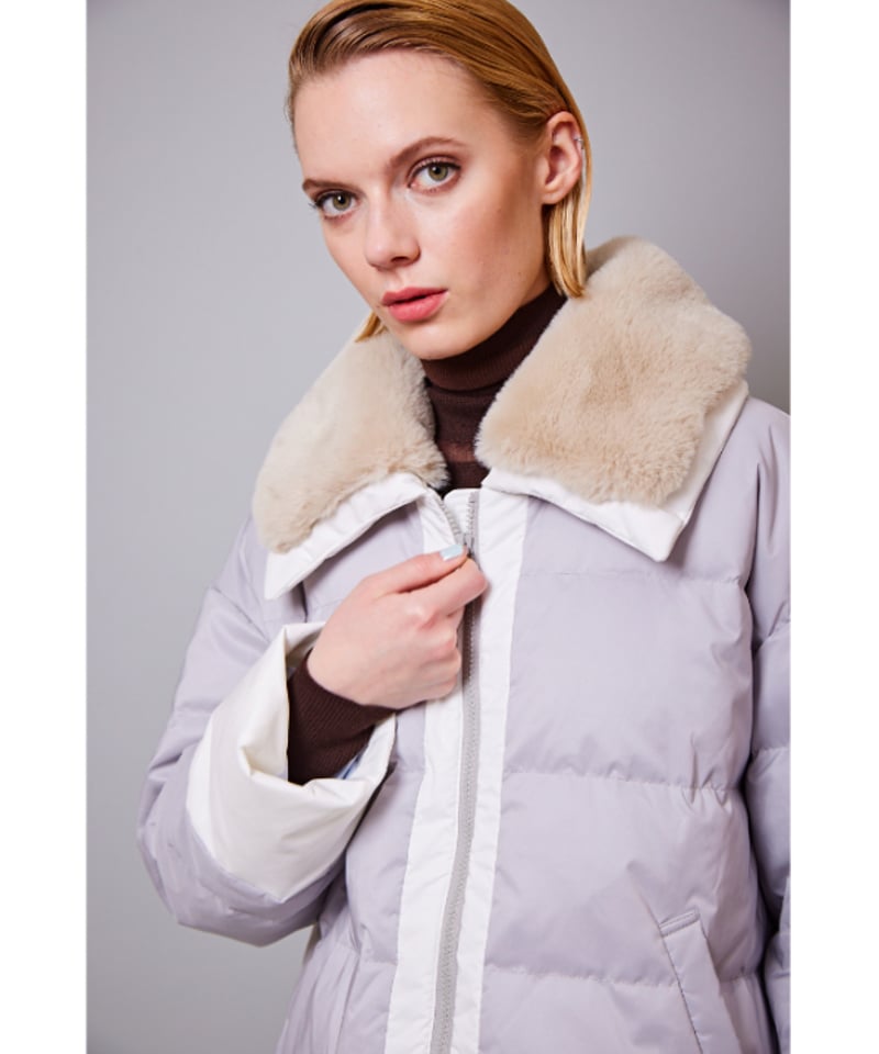 RITSUKO SHIRAHAMA リツコシラハマ ByColor Down Jacket | RITSUKO SHIRAHAMA リツコシラハマ ByColor Down Jacket |