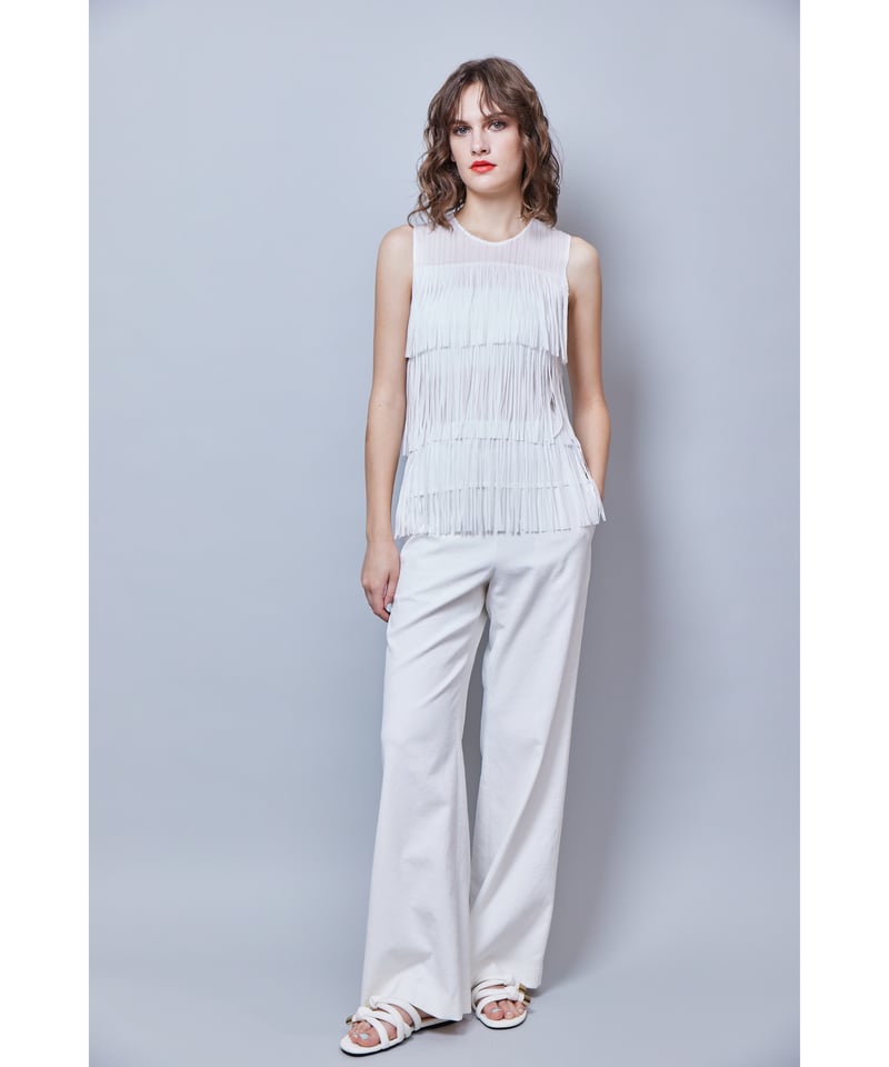RITSUKO SHIRAHAMA リツコシラハマ Pleats Fringe | RITSU