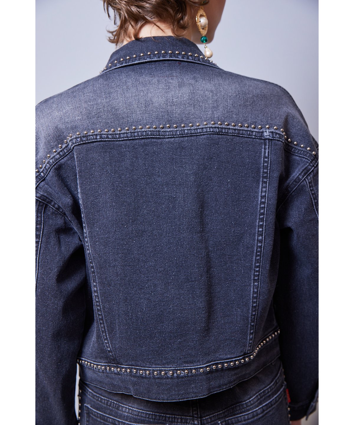 RITSUKO SHIRAHAMA リツコシラハマ STRETCH STUDS DWNIM |