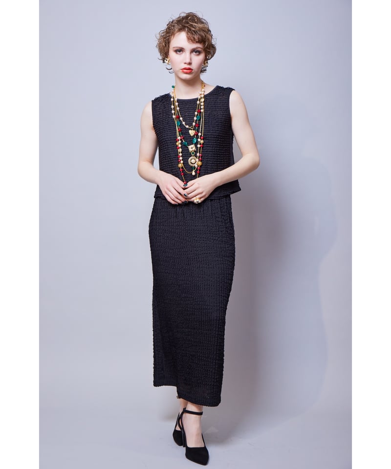 RITSUKO SHIRAHAMA リツコシラハマ フリルストレッチラッセル | RITSUK