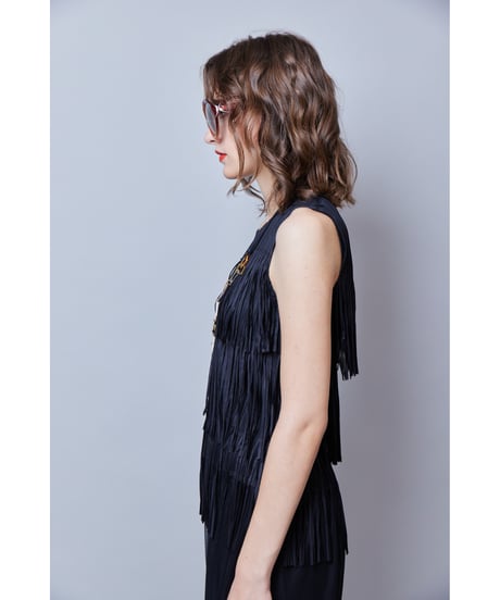 RITSUKO SHIRAHAMA　リツコシラハマ　Pleats Fringe