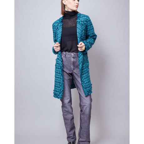 新品リツコシラハマ　ノースリーブワンピース　パネル切替　ストライプ リツコシラハマ | STORES