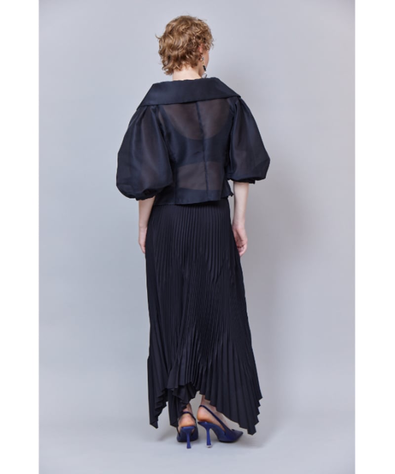 RITSUKO SHIRAHAMA リツコシラハマ スパンオーガンジー