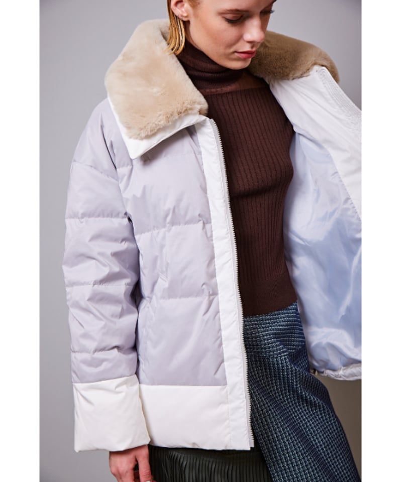 RITSUKO SHIRAHAMA リツコシラハマ ByColor Down Jacket | RITSUKO SHIRAHAMA リツコシラハマ ByColor Down Jacket |