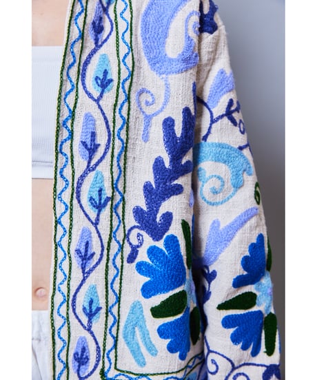 RITSUKO SHIRAHAMA　リツコシラハマ  Indian Hand Embroidery