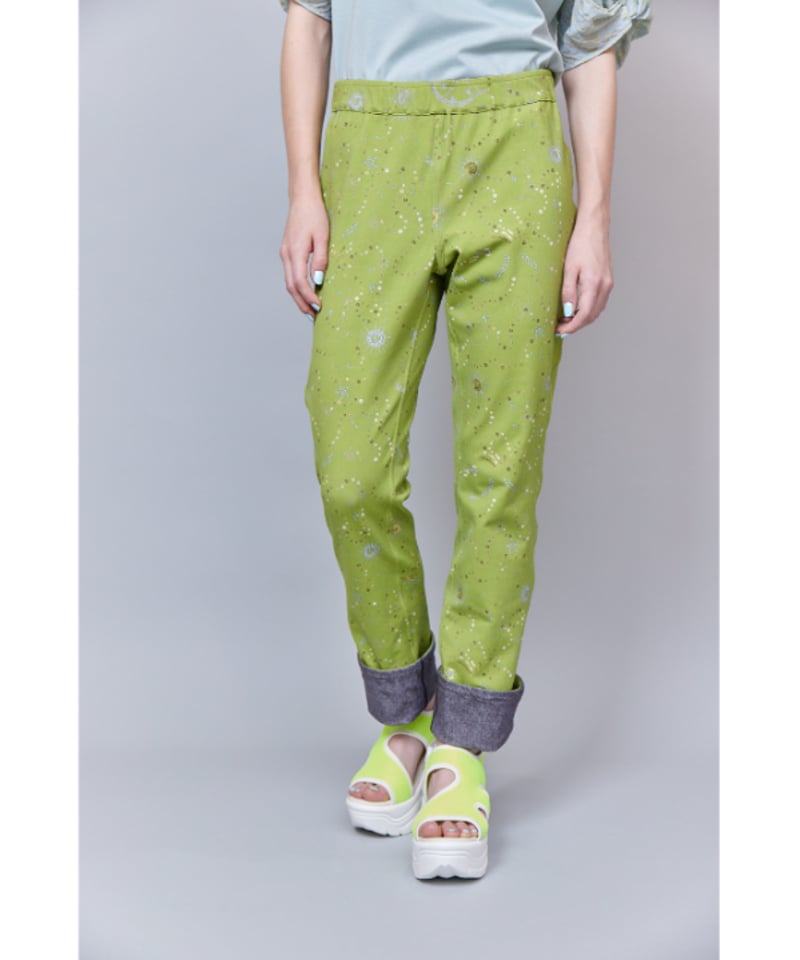 リツコシラハマ RITSUKO SHIRAHAMAデニムワンピースハトメ装飾 RITSUKO SHIRAHAMA リツコシラハマ Hand Embroidery | RIT