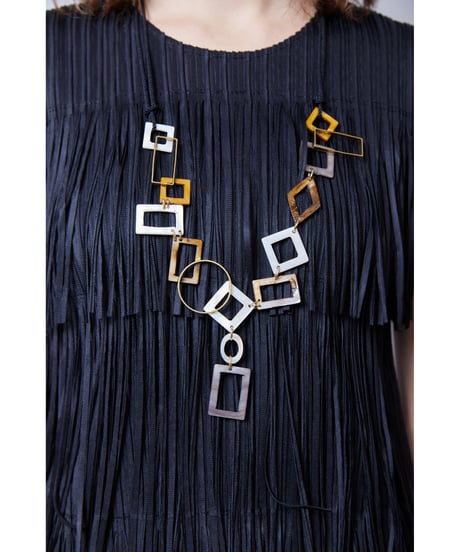 RITSUKO SHIRAHAMA　リツコシラハマ　Pleats Fringe
