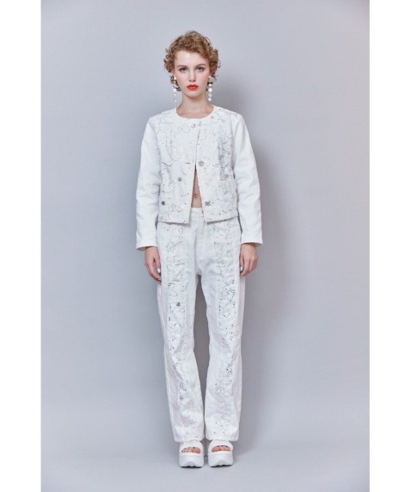 RITSUKO SHIRAHAMA リツコシラハマ DENIM EMBRO | RITSUKO