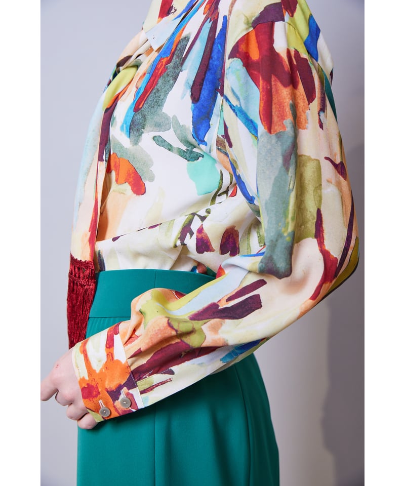 RITSUKOSHIRAHAMA リツコシラハマ 美品 本皮 毛皮 S～M RITSUKOSHIRAHAMA リツコシラハマ 美品 本皮 毛皮 S～M