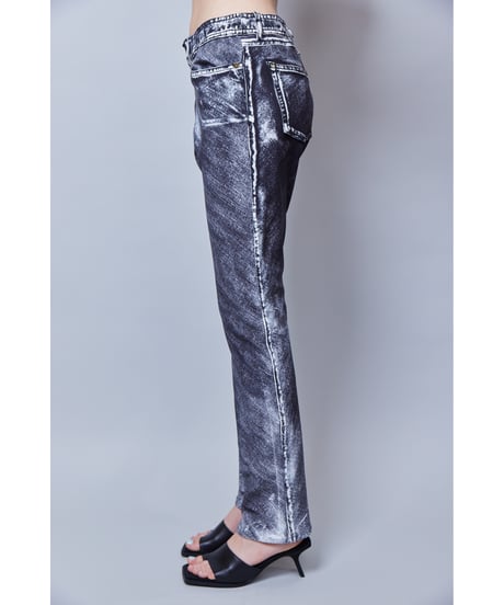 RITSUKO SHIRAHAMA　リツコシラハマ　Archive Inkjet Print Denim