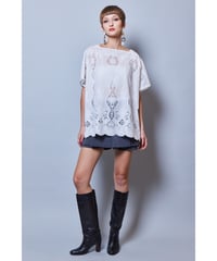 RITSUKO SHIRAHAMA　リツコシラハマ　Cotton Jacquard Lace